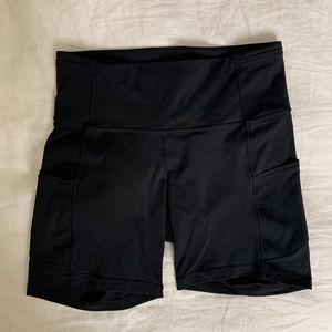 Lululemon fast and free 6 inch shorts